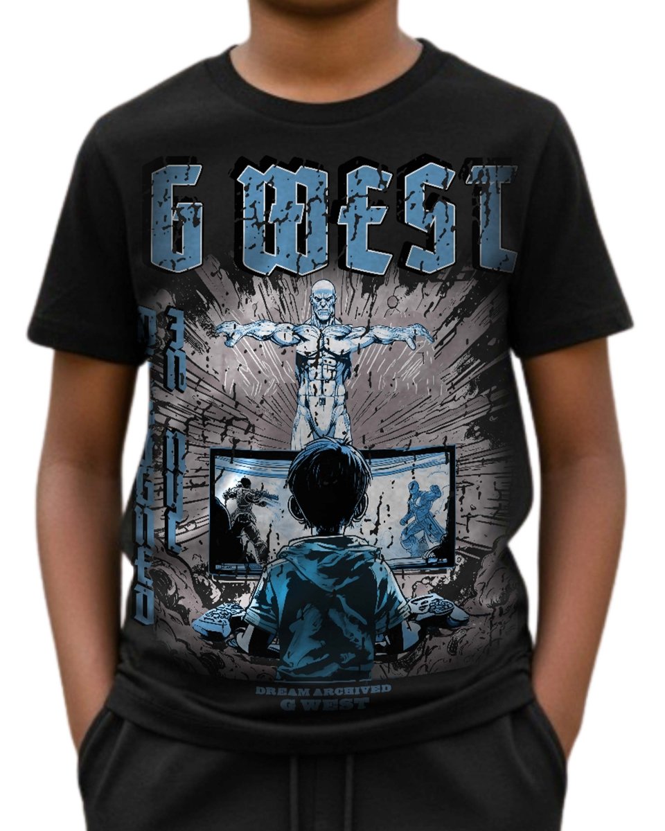G West Kids Game Of G Baby Blue T-Shirt - G West