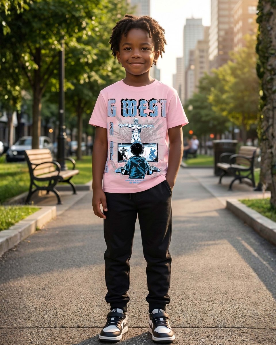 G West Kids Game Of G Baby Blue T-Shirt - G West