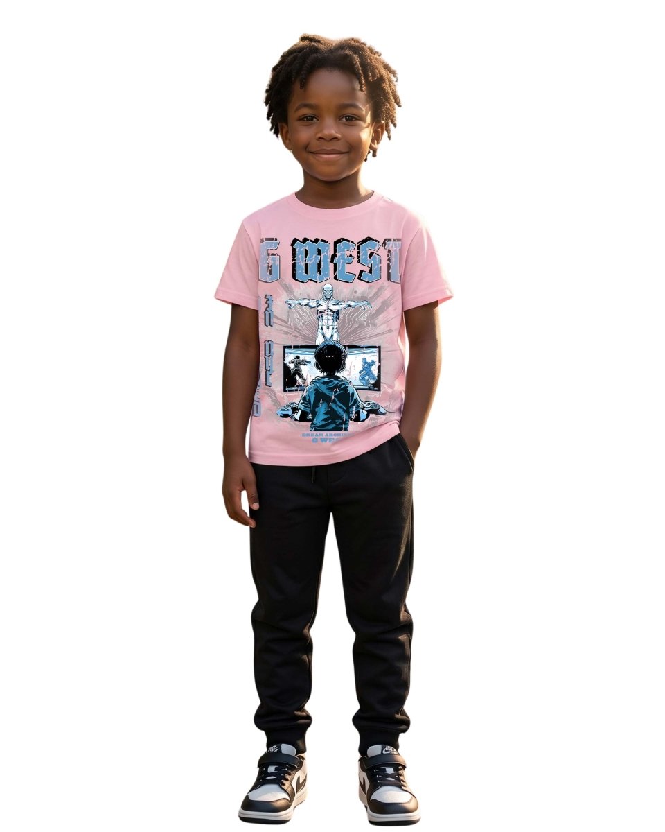 G West Kids Game Of G Baby Blue T-Shirt - G West