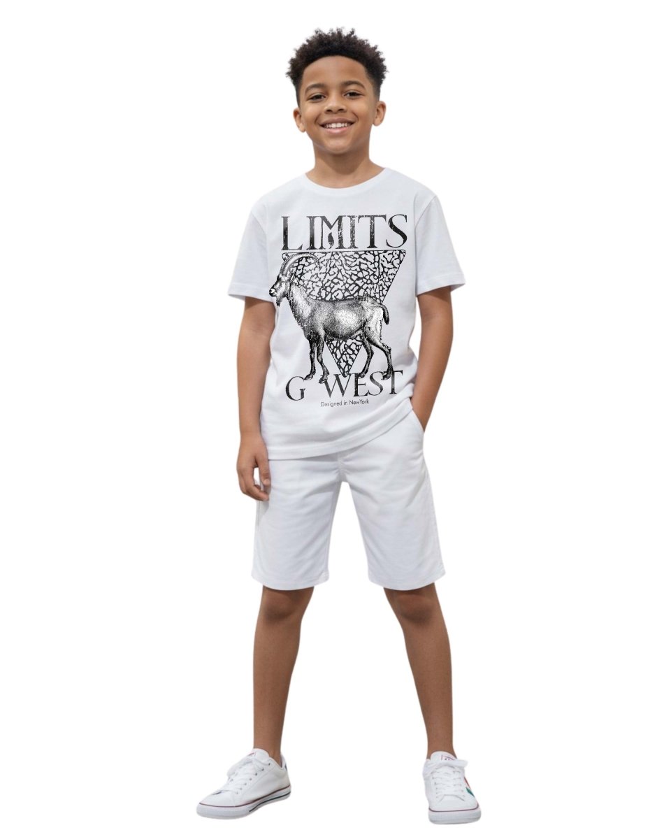 G West Kids Greatest Of All Time White Tee - Dtpbasty9039 - G West