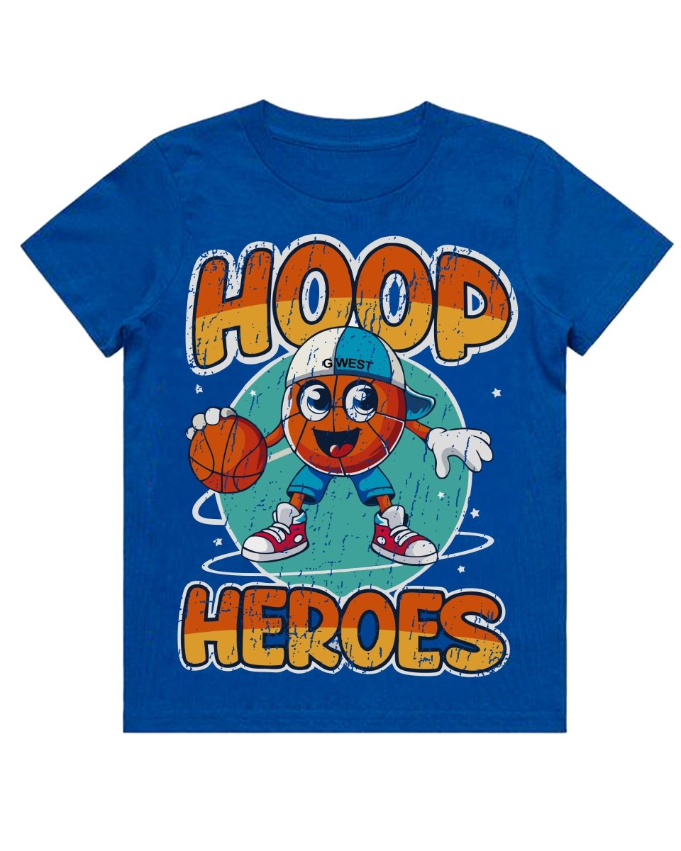 G West Kids Hoop Heroes Tee - Dtpbasty9072 - G West