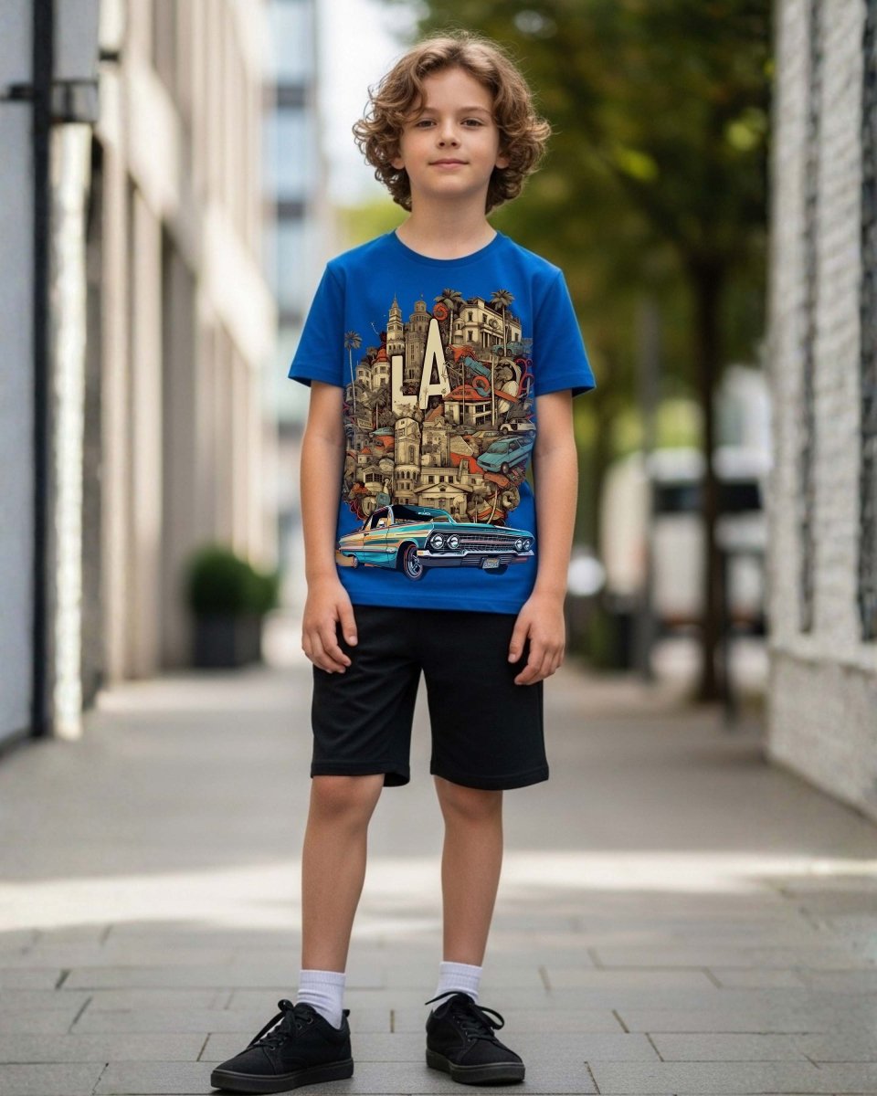 G West Kids La Culture T-Shirt Mens - G West