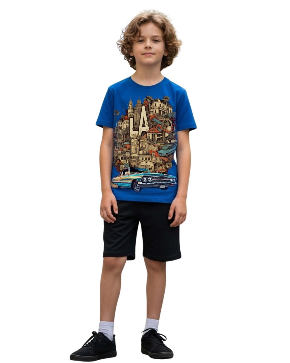 G West Kids La Culture T-Shirt Mens - G West