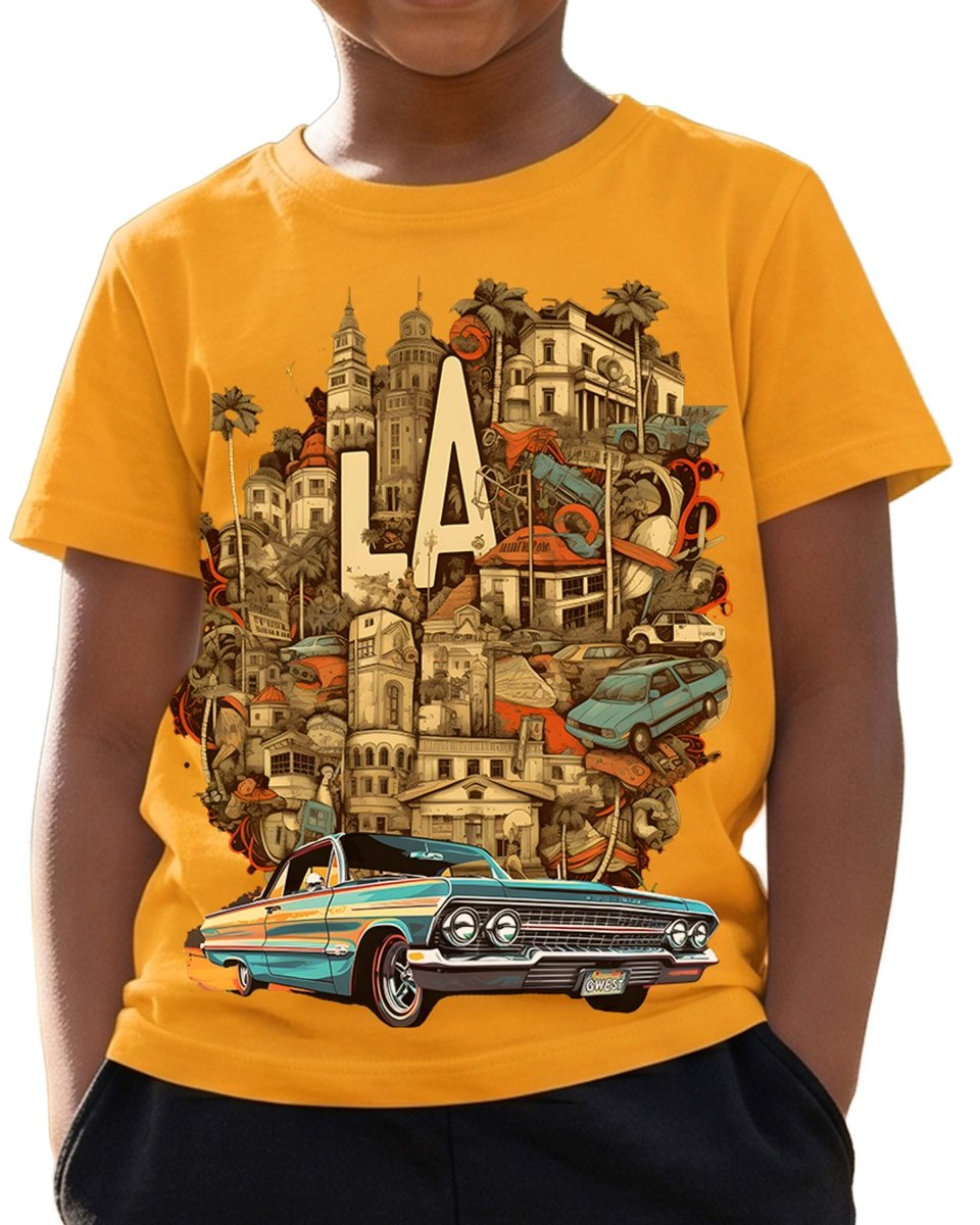 G West Kids La Culture T-Shirt Mens - G West