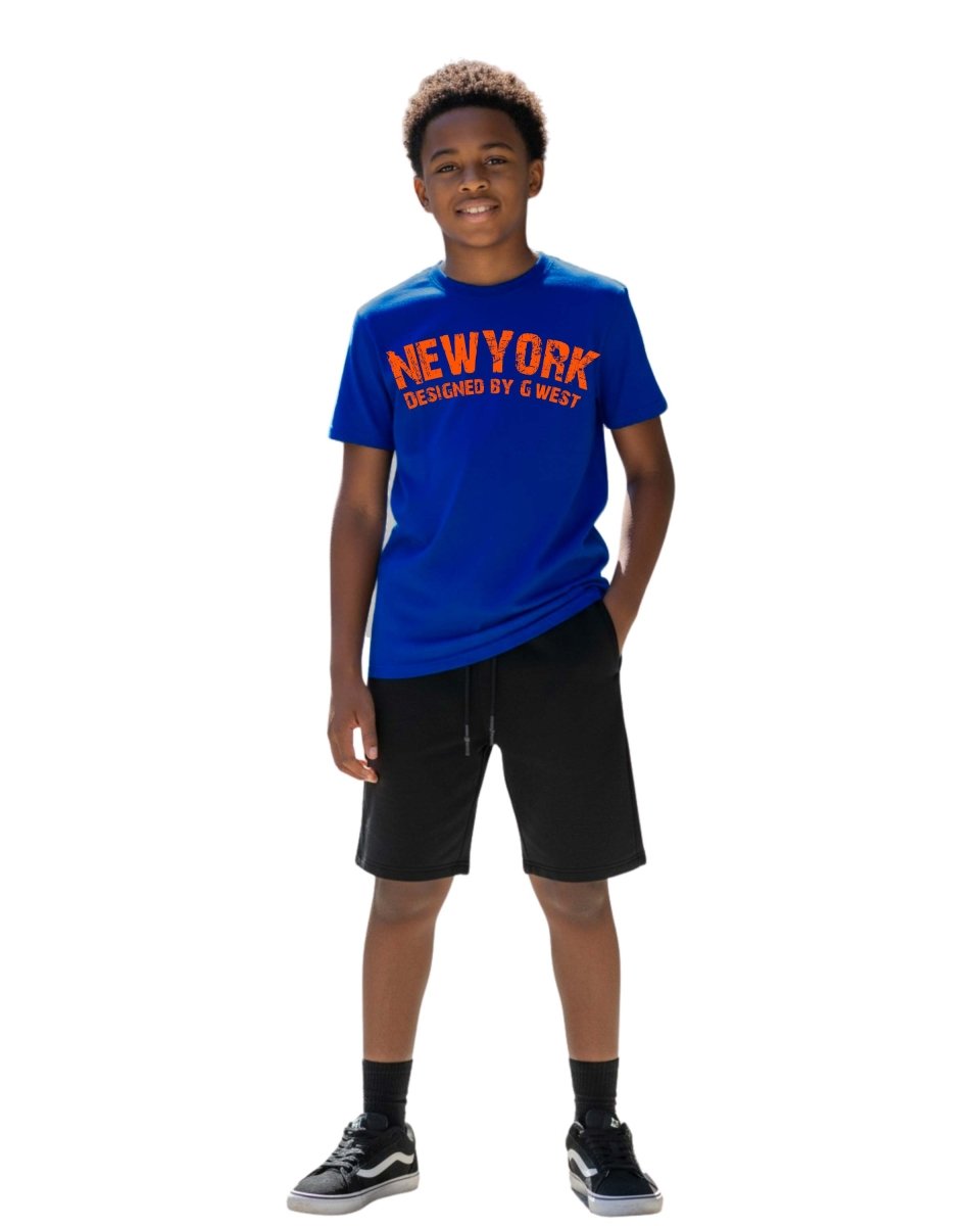 G West Kids New York Arch Logo T-Shirt - G West