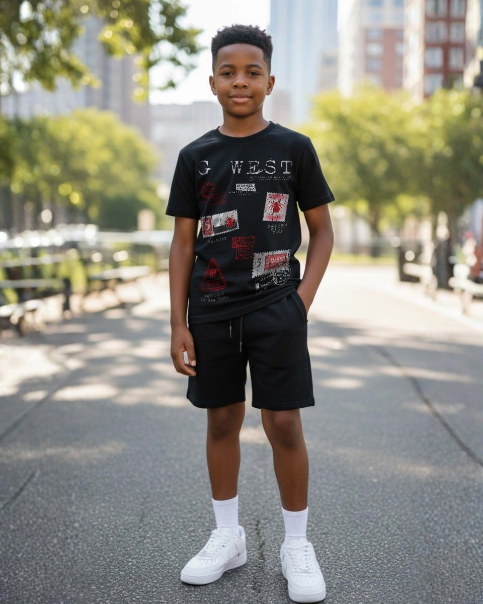 G West Kids Olympic Stamp Tee - Dtpbasty5041 - G West