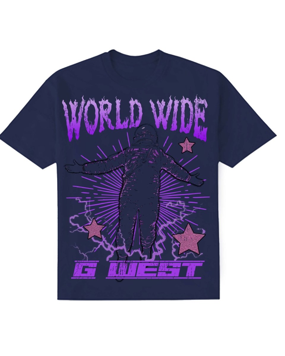 G West Kids Olympic World Wide Star T-Shirt Mens - G West