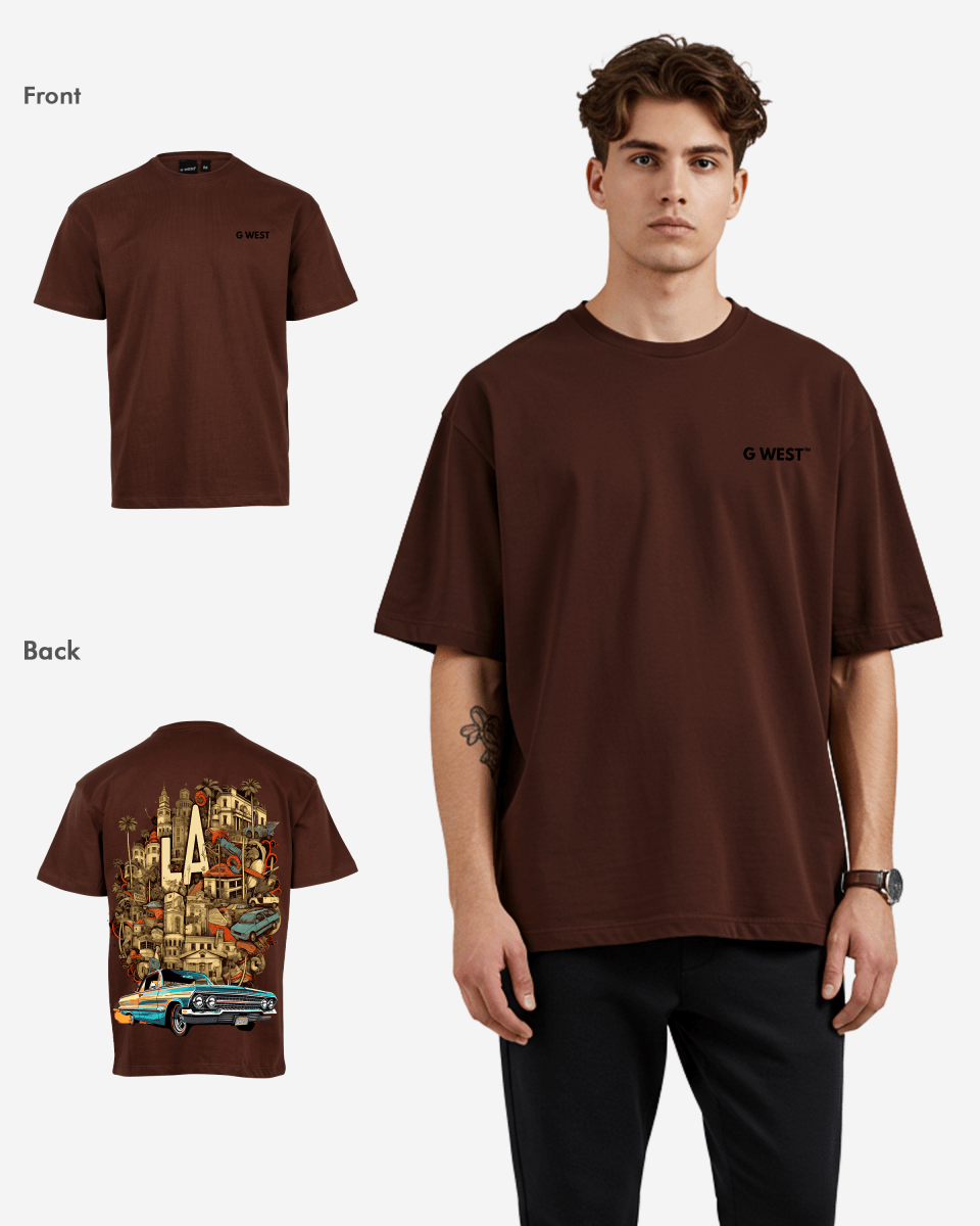 G West La Culture Oversized T Shirt - G West