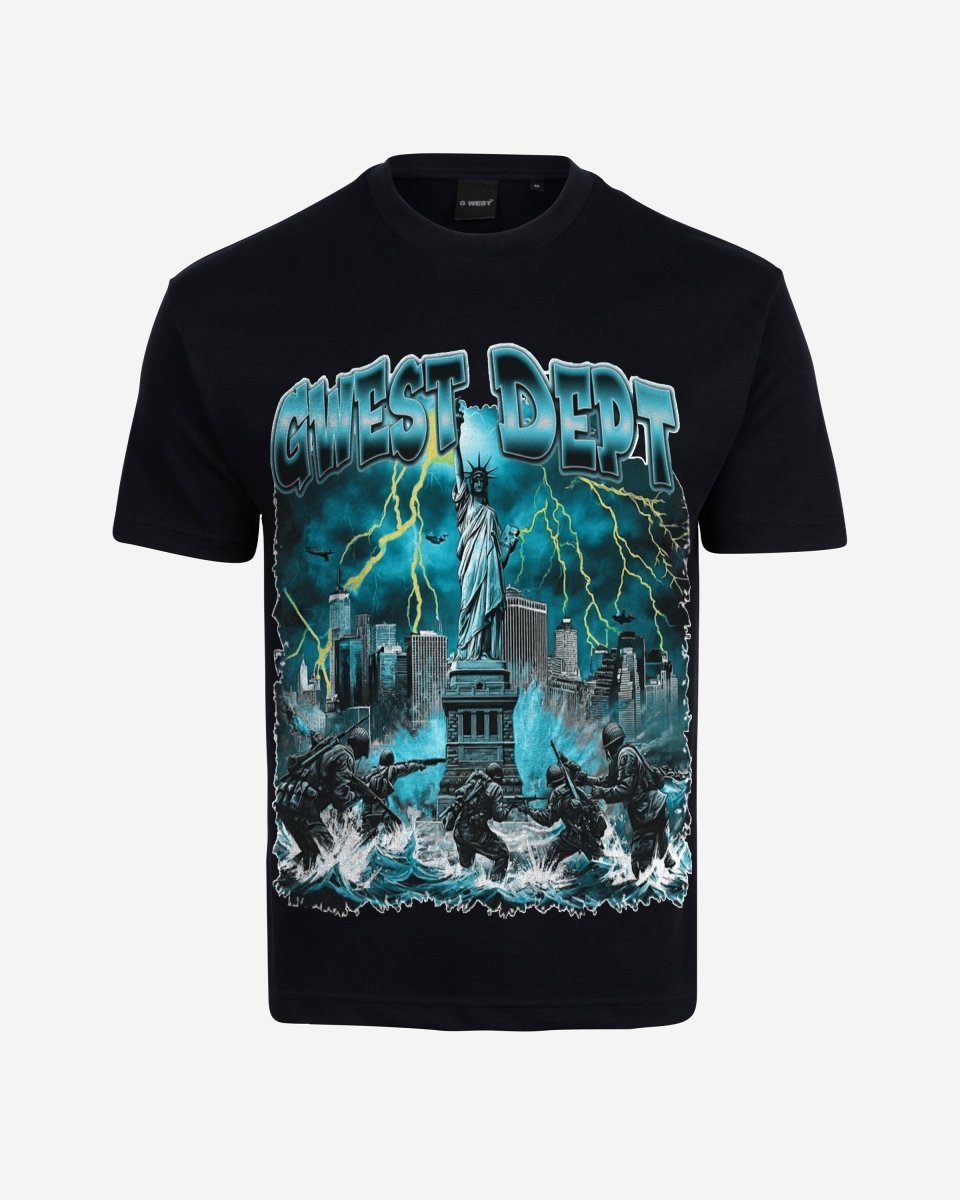 G West Liberty Storm Men's Big And Tall T-Shirt - G West