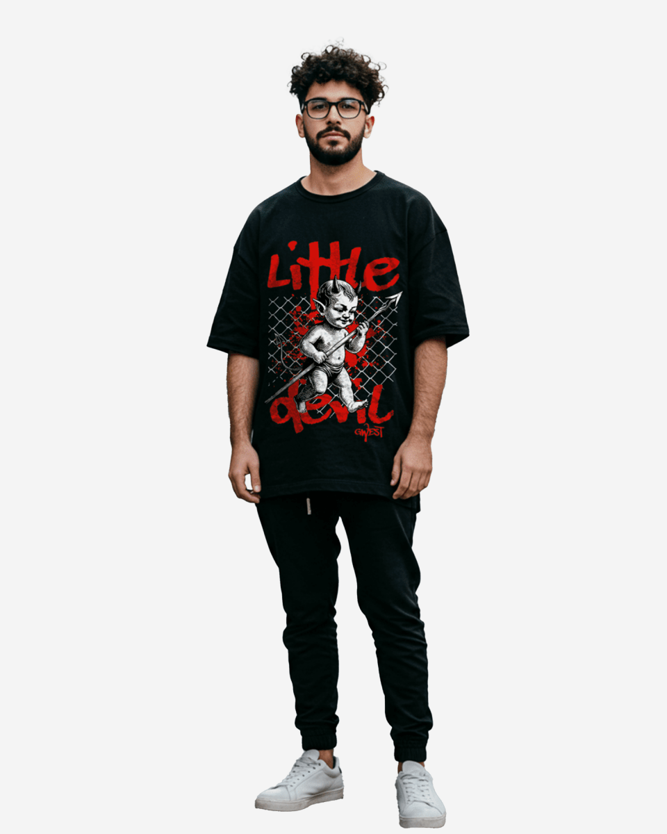 G West Little Devil Oversized Unisex T-Shirt - G West