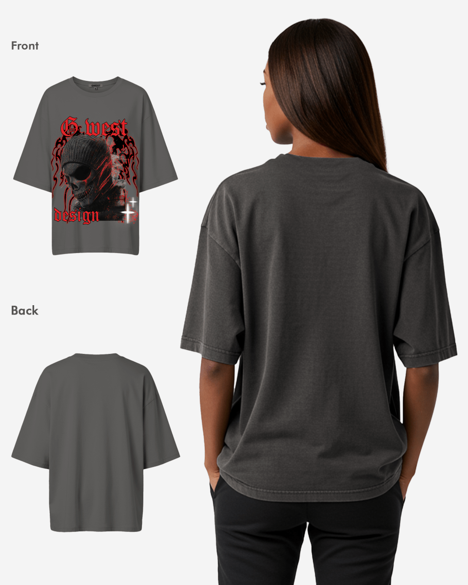 G WEST MASK 3.0 Oversized Tee - Women - G West
