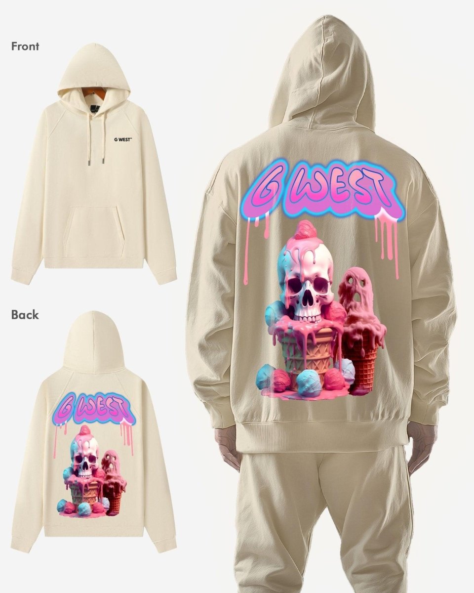 G West Melting Ice Cream Oversize Hoodie - 4 Colors - G West