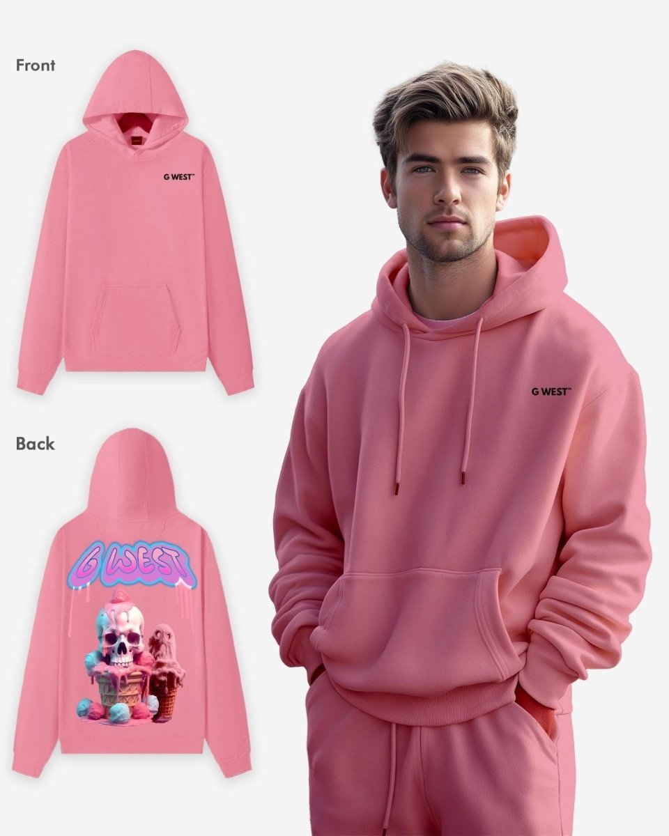 G West Melting Ice Cream Oversize Hoodie - 4 Colors - G West