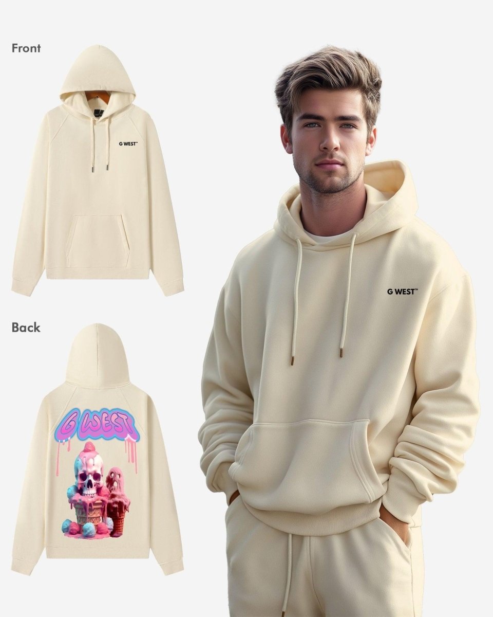 G West Melting Ice Cream Oversize Hoodie - 4 Colors - G West
