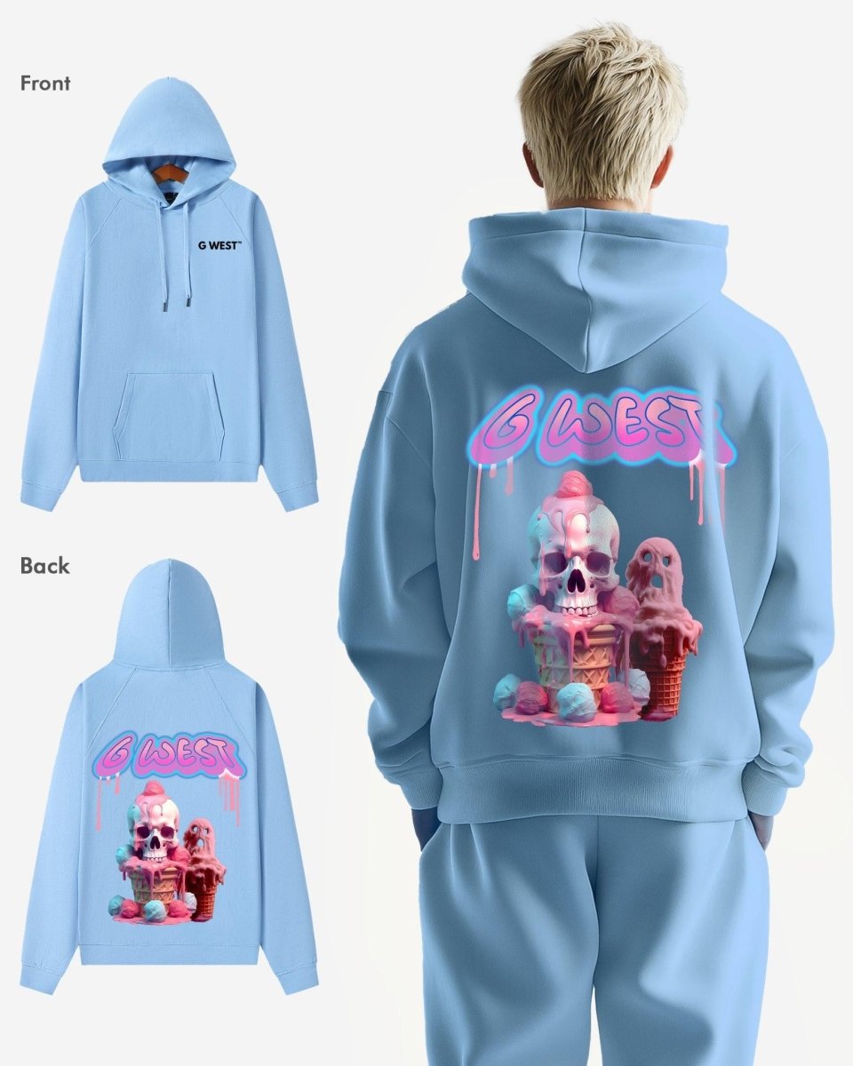 G West Melting Ice Cream Oversize Hoodie - 4 Colors - G West
