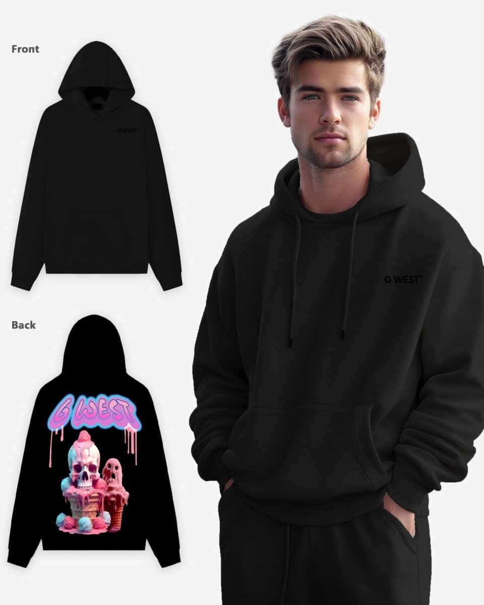 G West Melting Ice Cream Oversize Hoodie - 4 Colors - G West