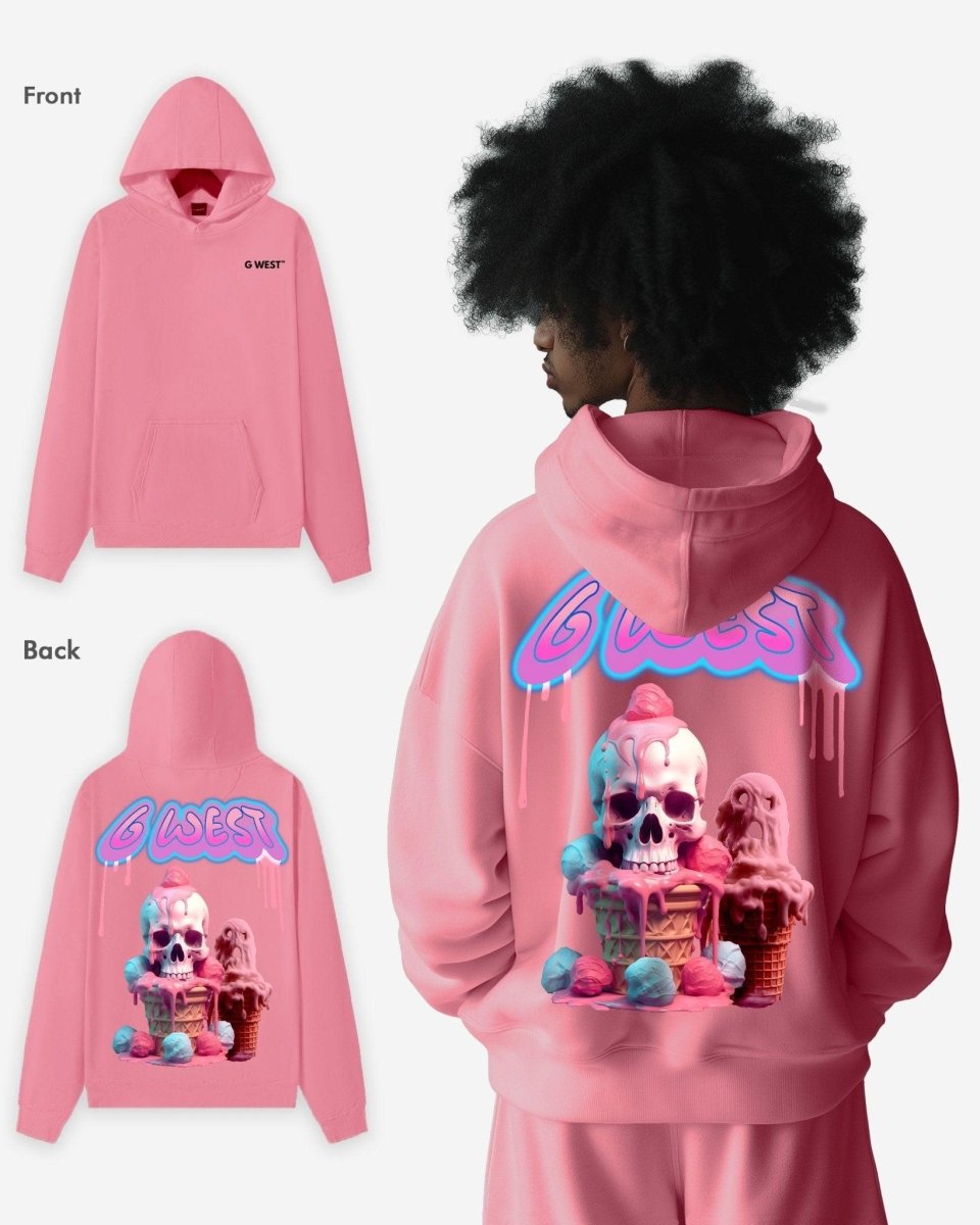 G West Melting Ice Cream Oversize Hoodie - 4 Colors - G West