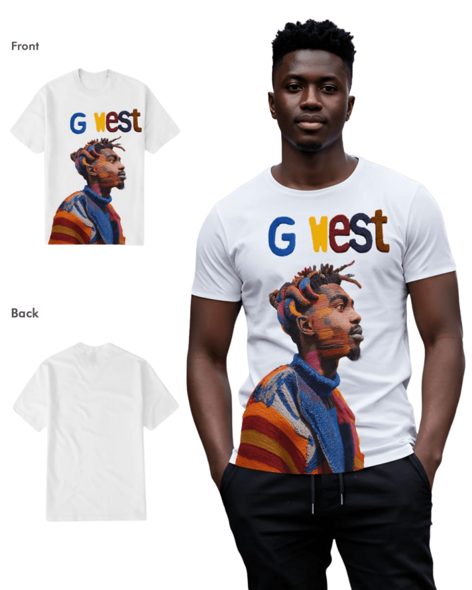 G West Mens African Men Tee - G West