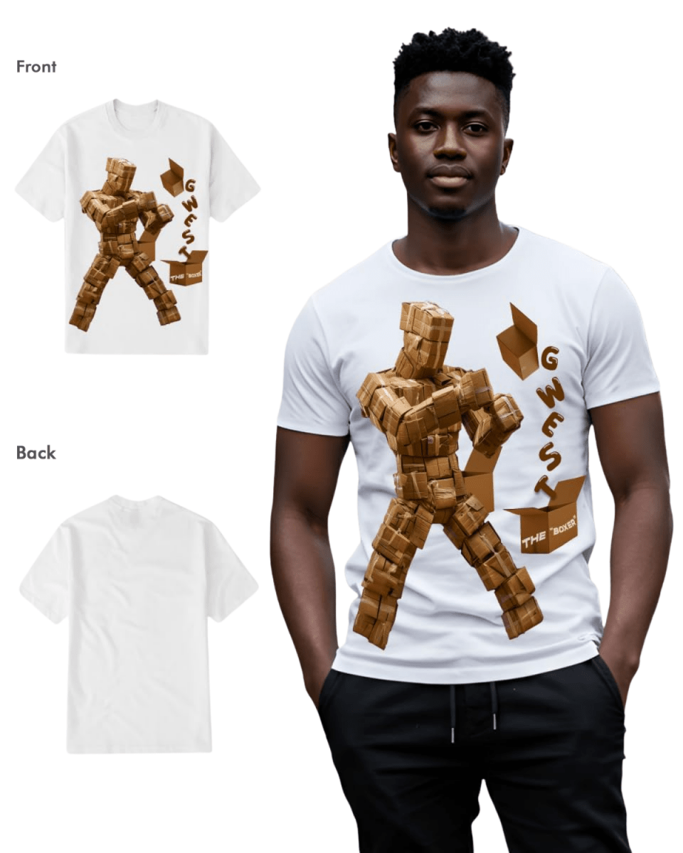 G West Mens Box Man Tee - G West