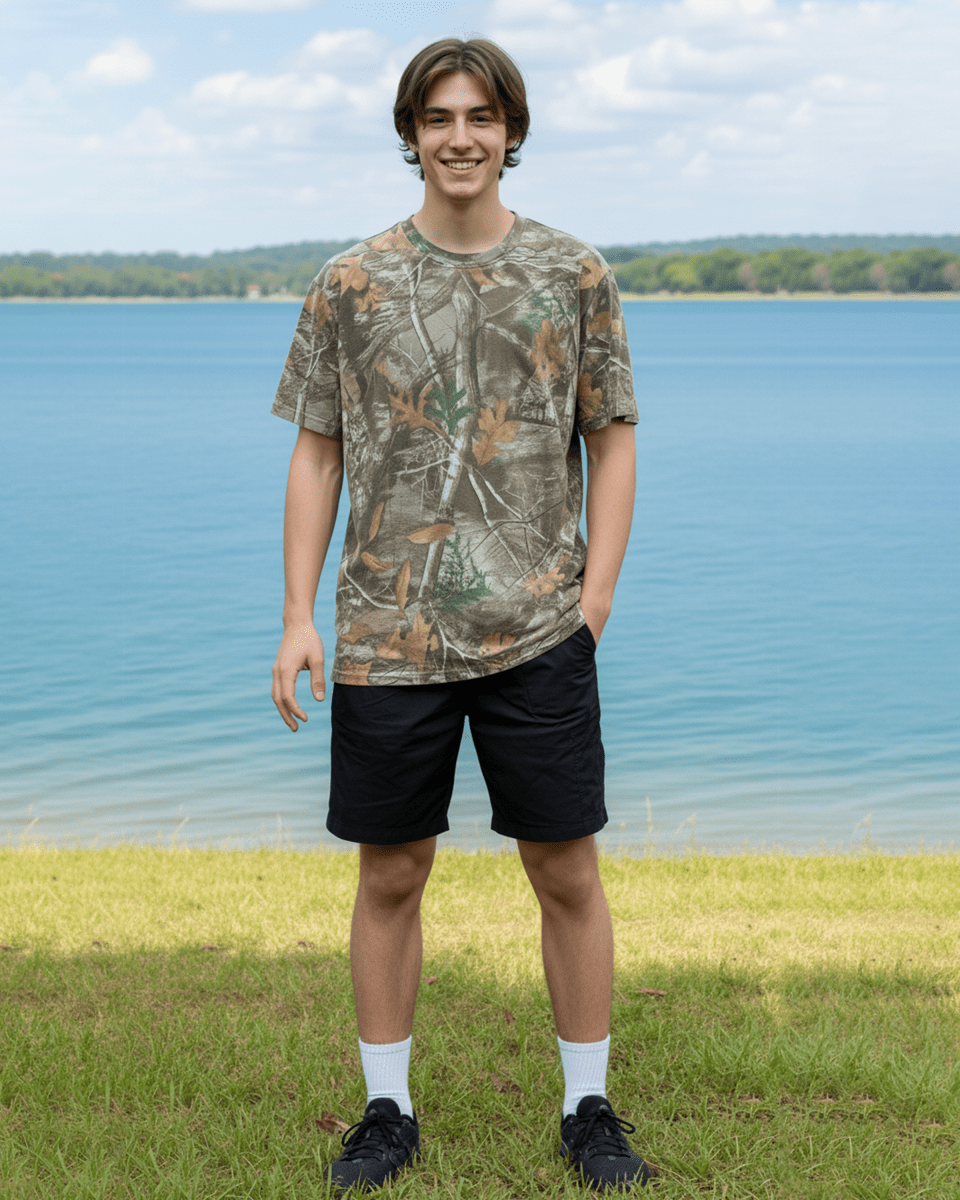 G - West Men's Camo T-Shirt - G West
