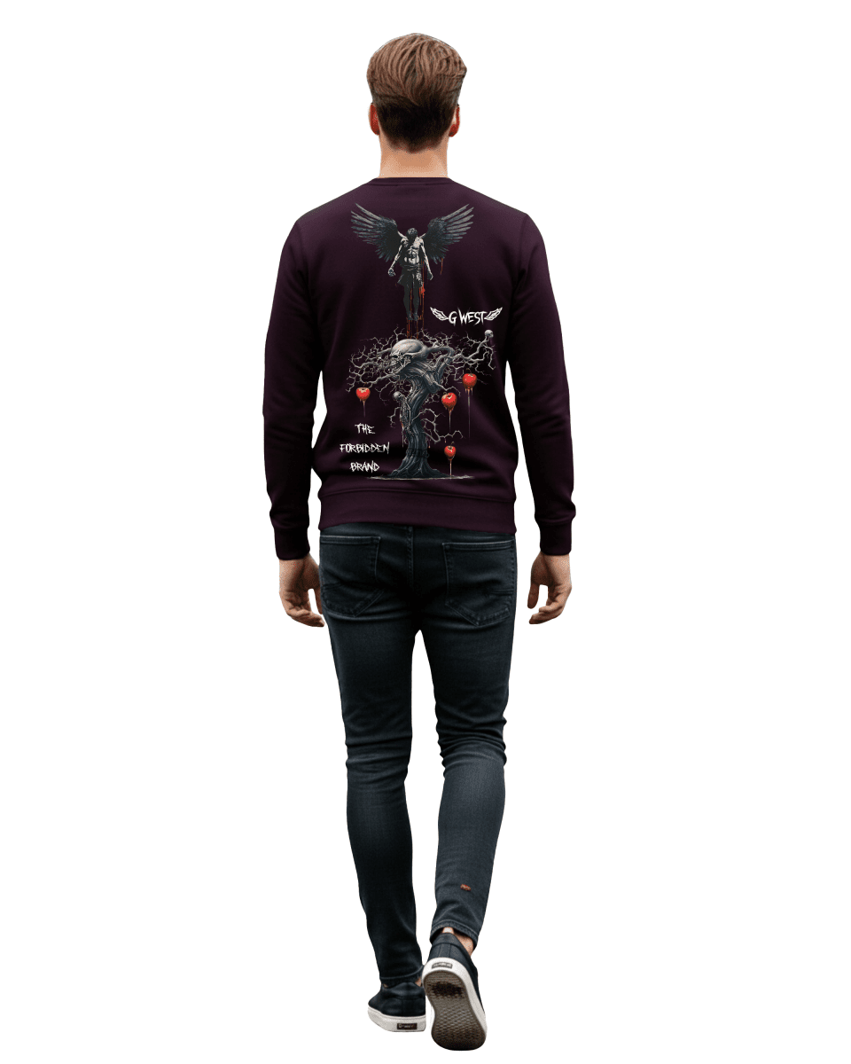 G West Men's Forbidden Brand Heavy Premium Crewneck - G West