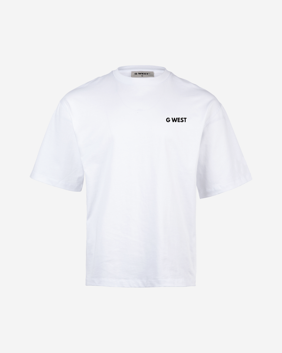 G WEST MENS LOGO KEEP DRY OVERSIZED TEE - G West