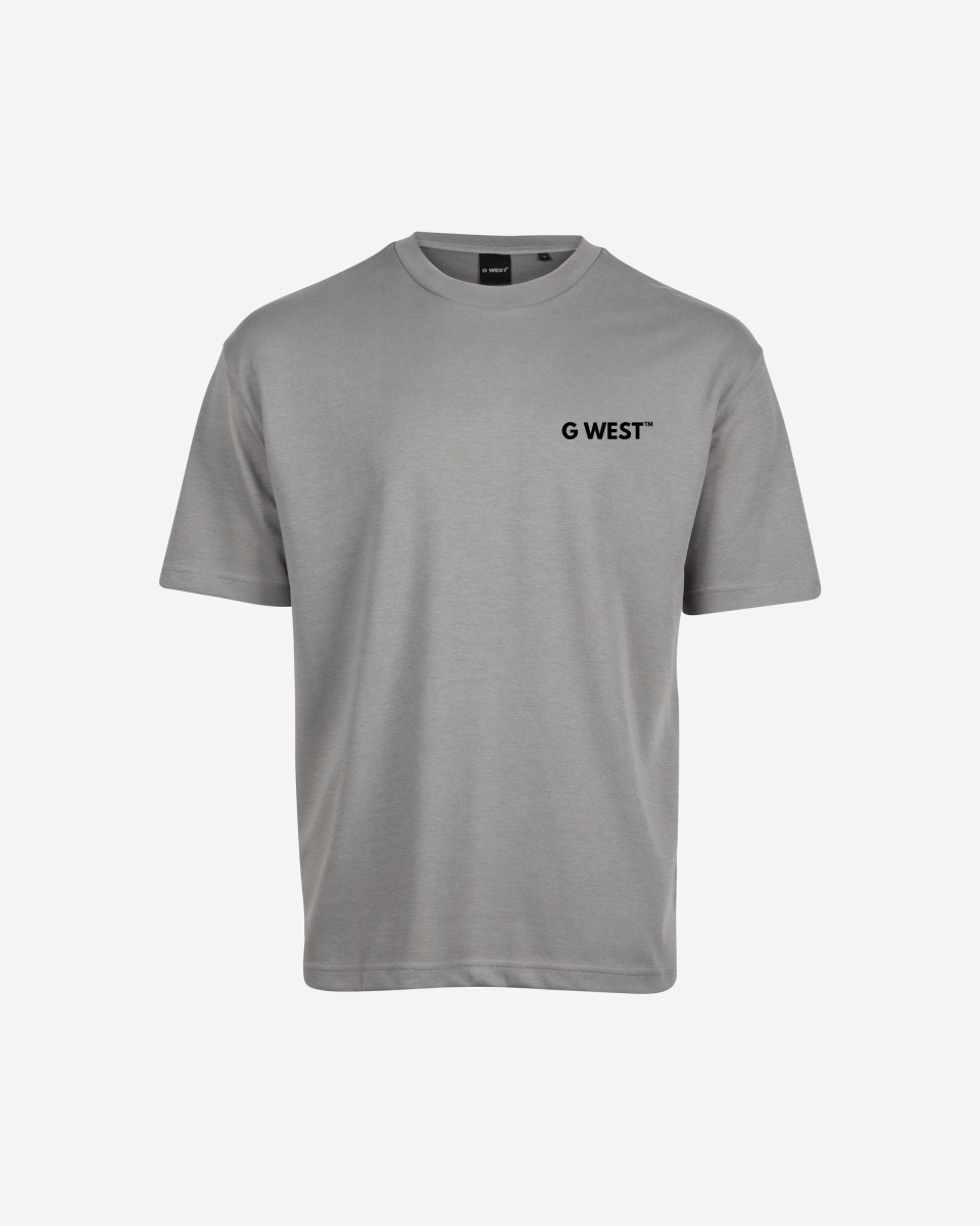 G WEST MENS LOGO KEEP DRY OVERSIZED TEE - G West
