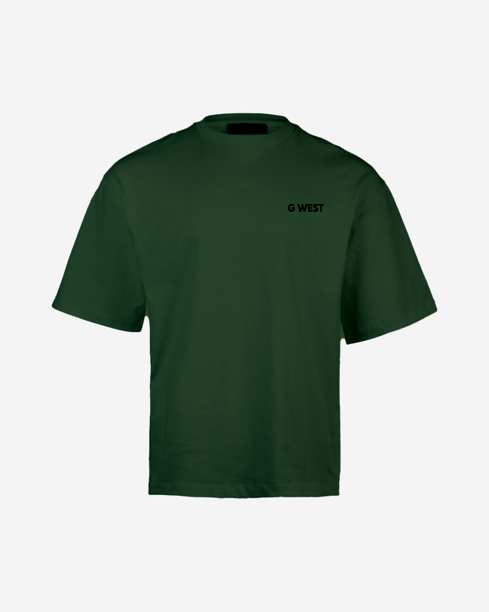 G WEST MENS LOGO KEEP DRY OVERSIZED TEE - G West