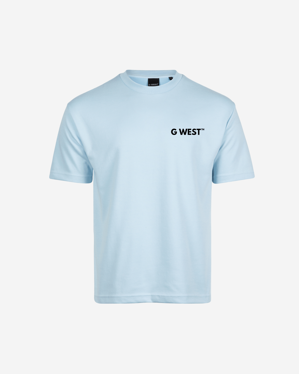 G WEST MENS LOGO KEEP DRY OVERSIZED TEE - G West