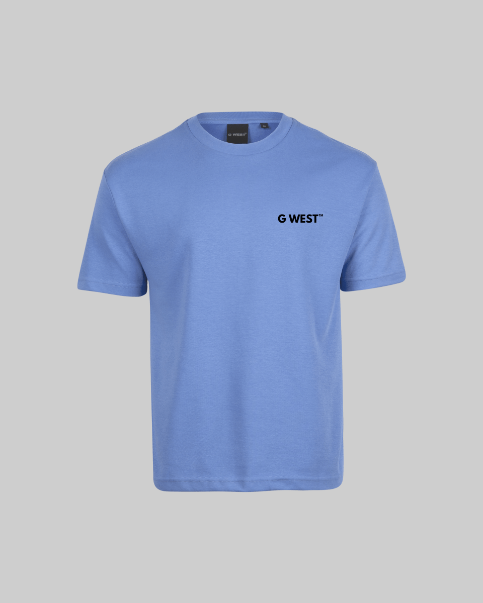 G WEST MENS LOGO KEEP DRY OVERSIZED TEE - G West