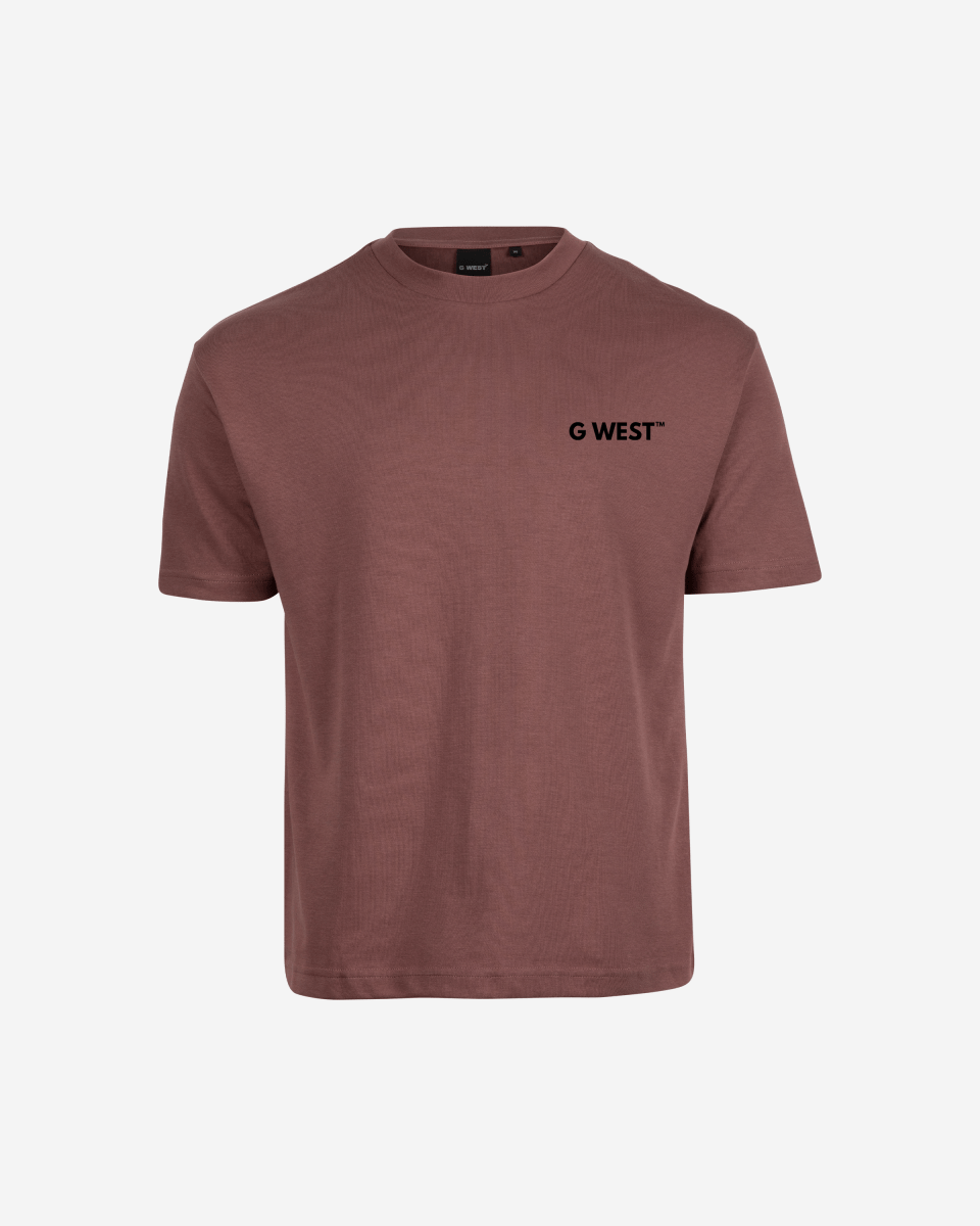 G WEST MENS LOGO KEEP DRY OVERSIZED TEE - G West