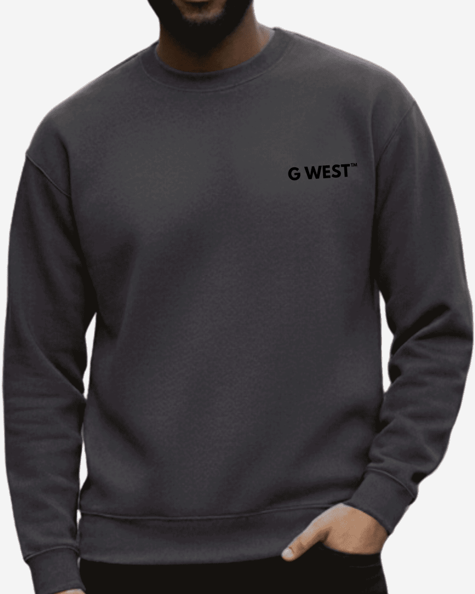 G West Men's Nyc Can Heavy Premium Crewneck - G West