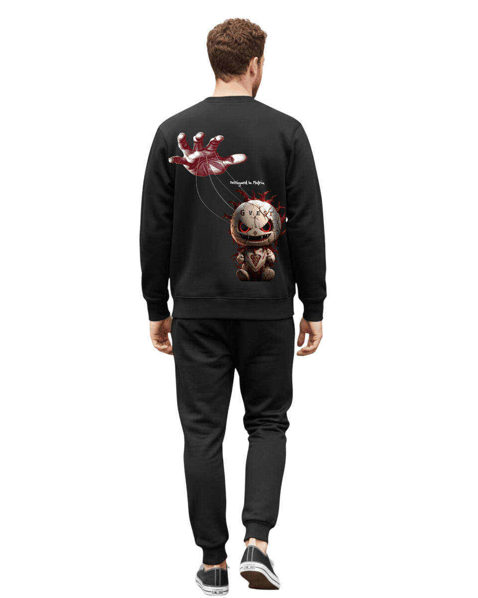 G West Men's Puppet Heavy Premium Crewneck - G West