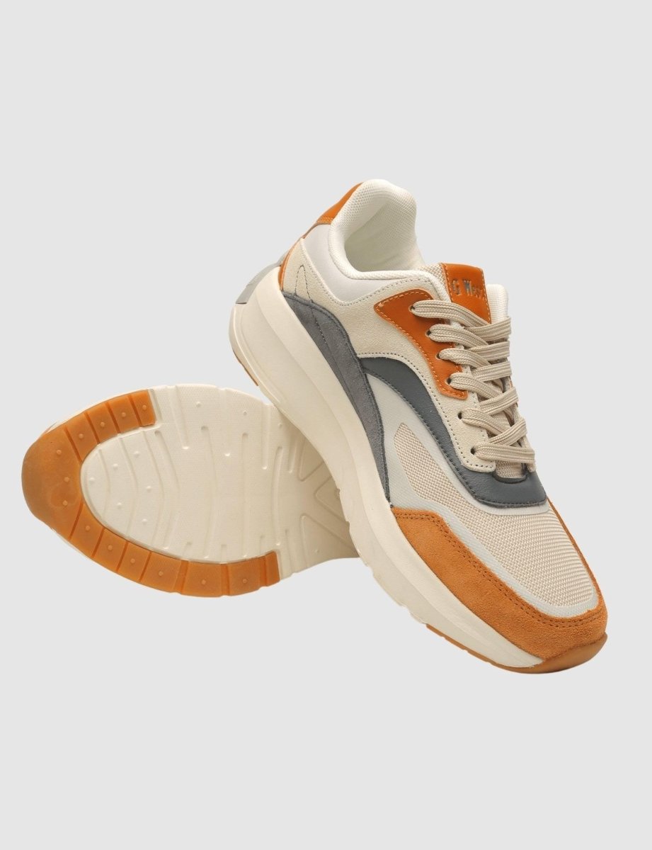 G West Mens Running Shoes - Gwm20003|Tan - G West