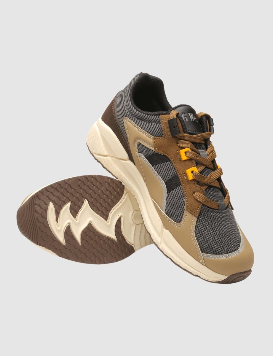 G West Mens Running Shoes - Gwm20009|Brown - G West