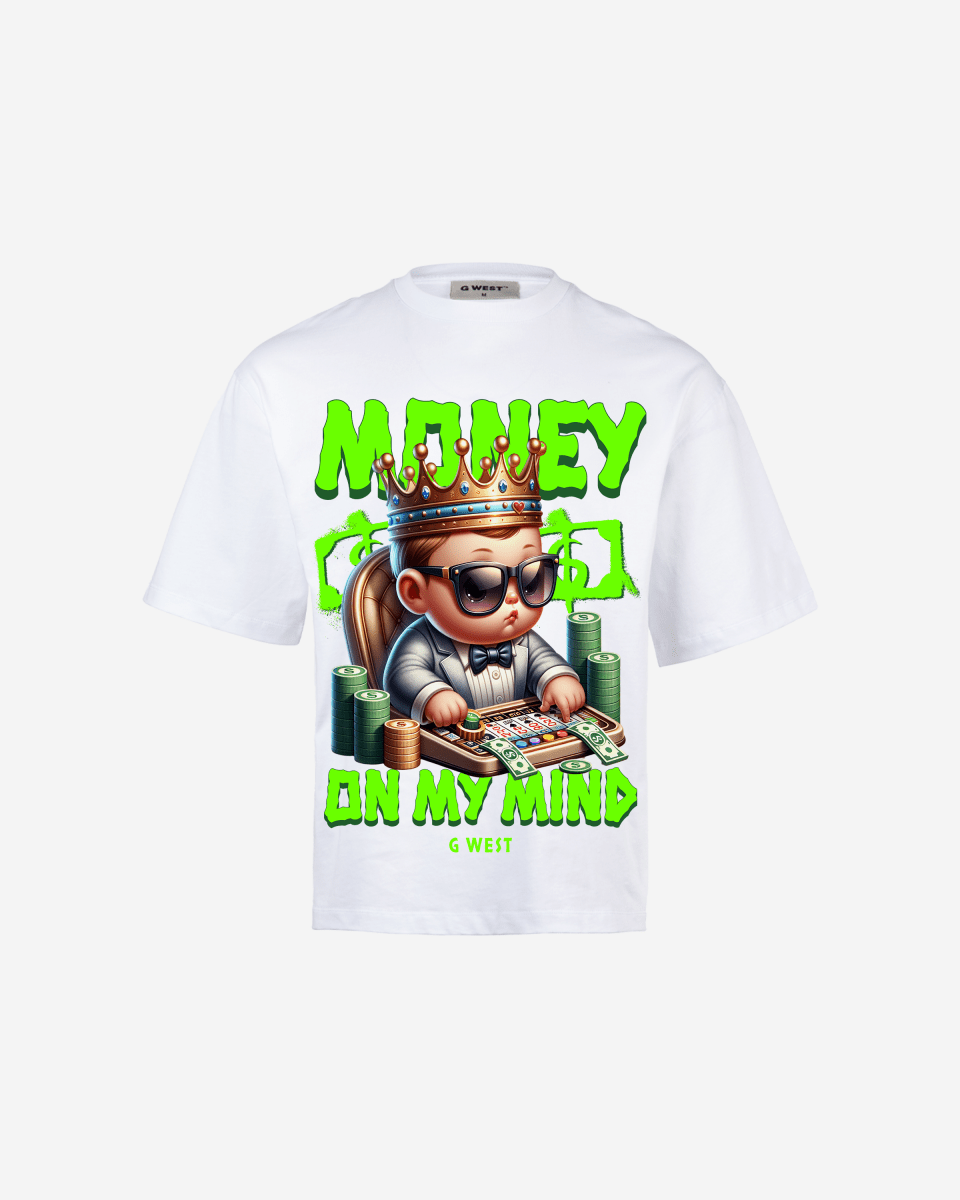 G - WEST MONEY ON MY MIND OVERSIZED TEE GWROJMT199 - G West