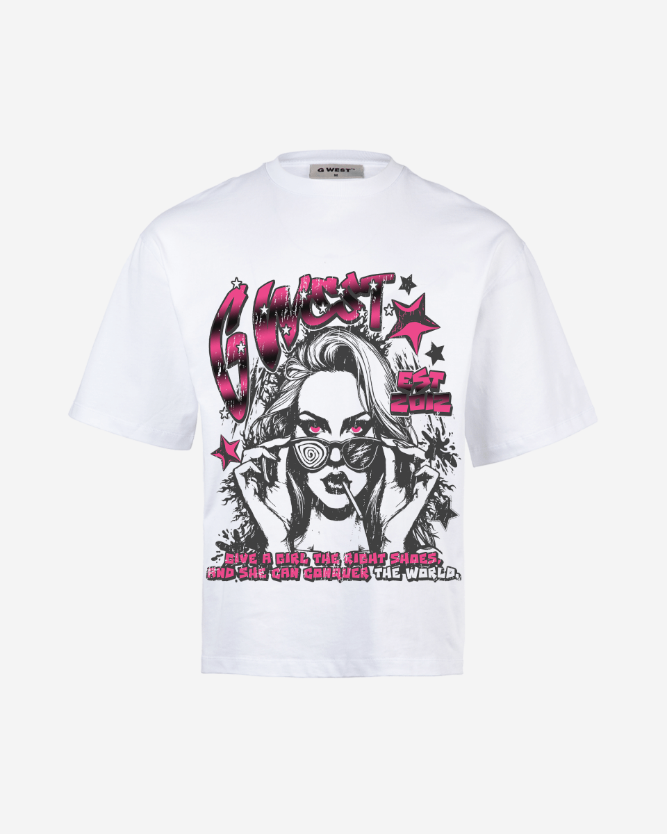 G West My Girl Big And Tall Oversized T-Shirt - G West