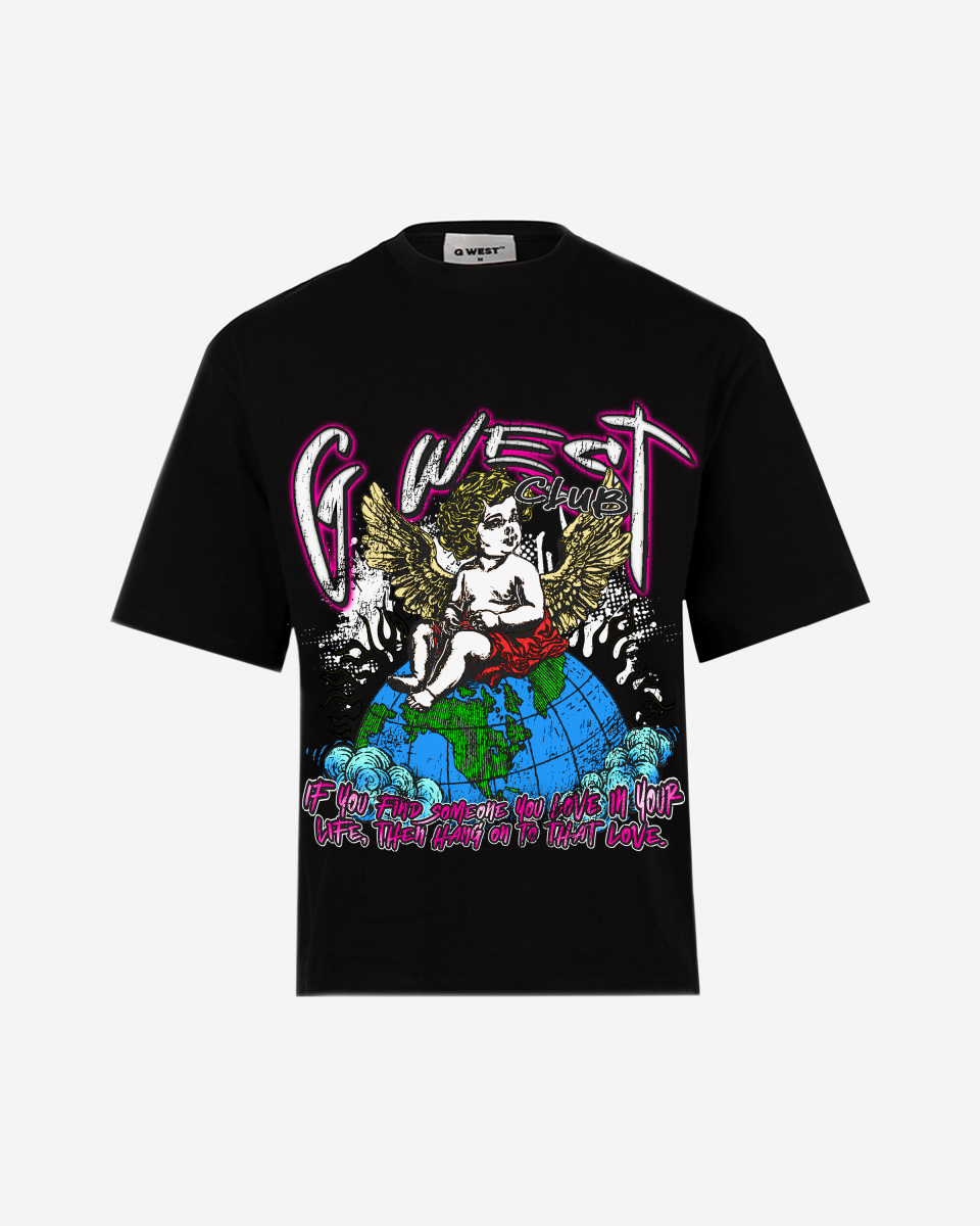 G West My World Big And Tall Oversized T-Shirt - G West