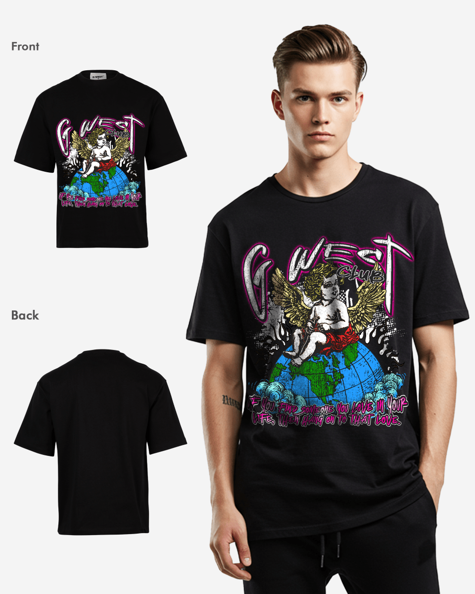 G West My World Oversized Tee - G West