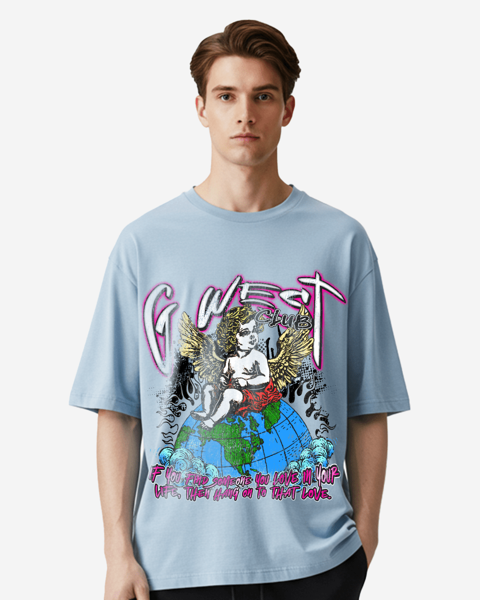G West My World Oversized Tee - G West