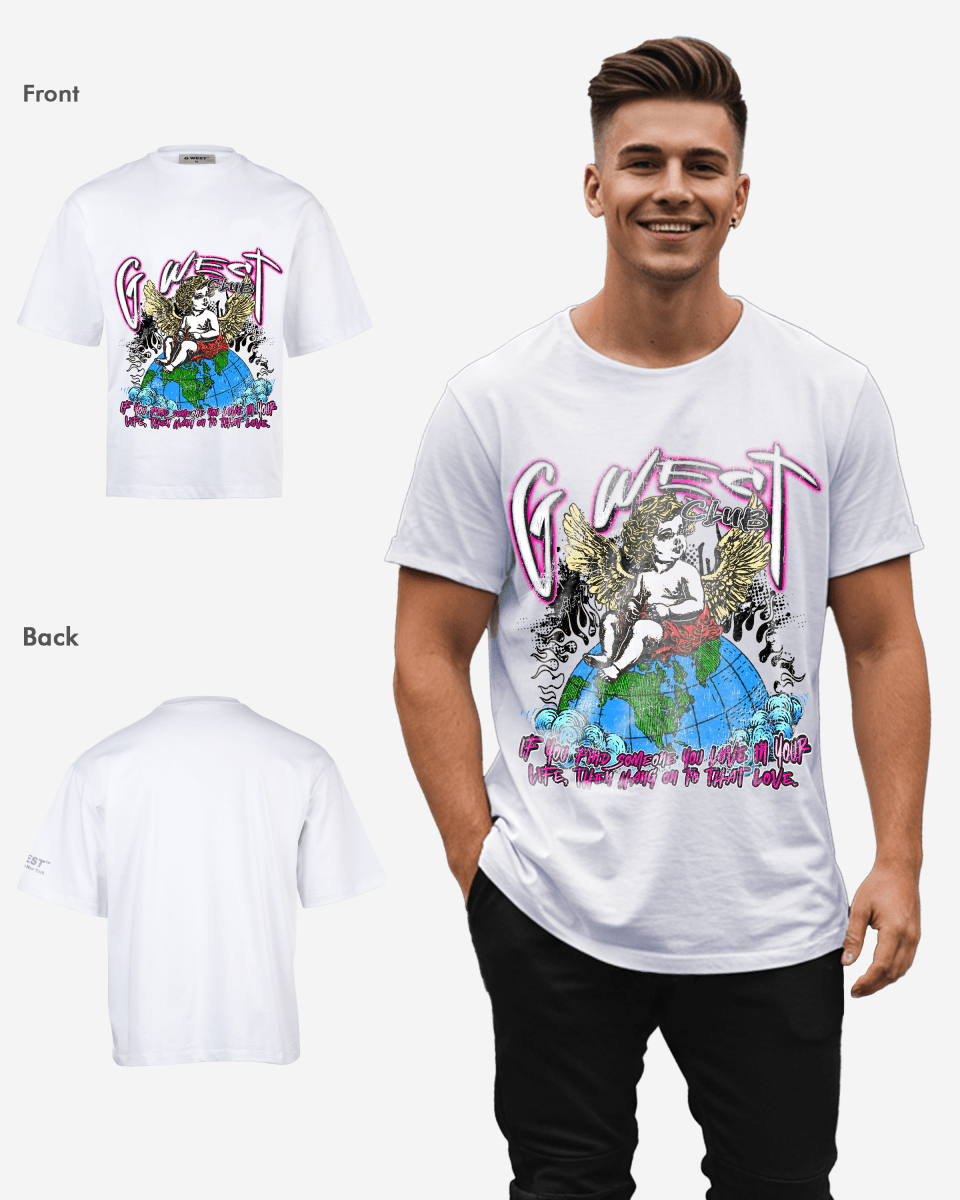G West My World Oversized Tee - G West