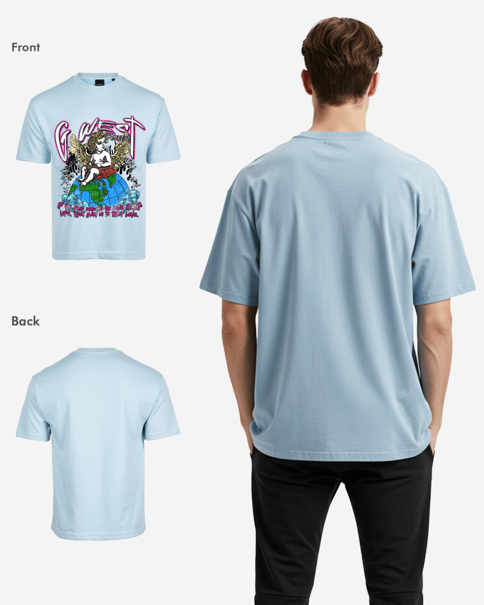 G West My World Oversized Tee - G West