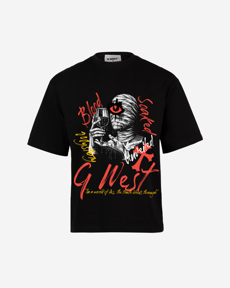 G West Mystery Unveiled Oversized Tee - G West