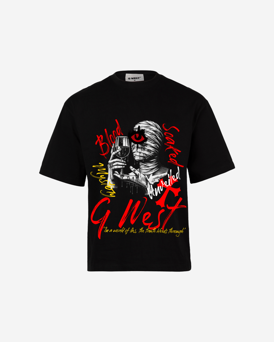 G West Mystery Unveiled Oversized Tee - G West