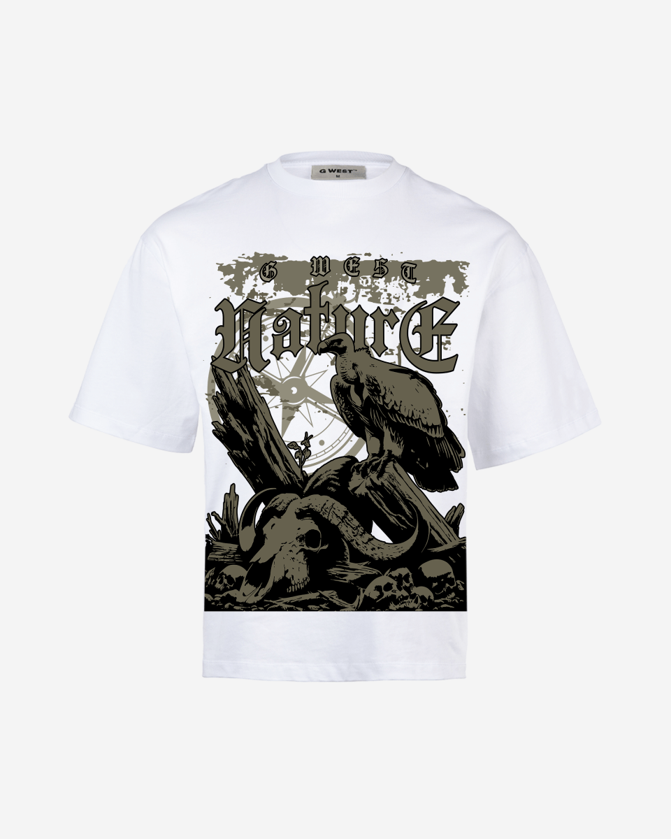 G West Nature's Law Big And Tall Oversized T-Shirt - G West