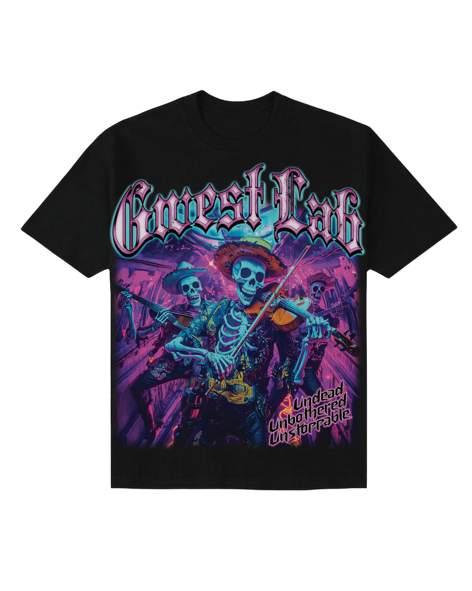 G West Neon Dead Band Kids T-Shirt - G West