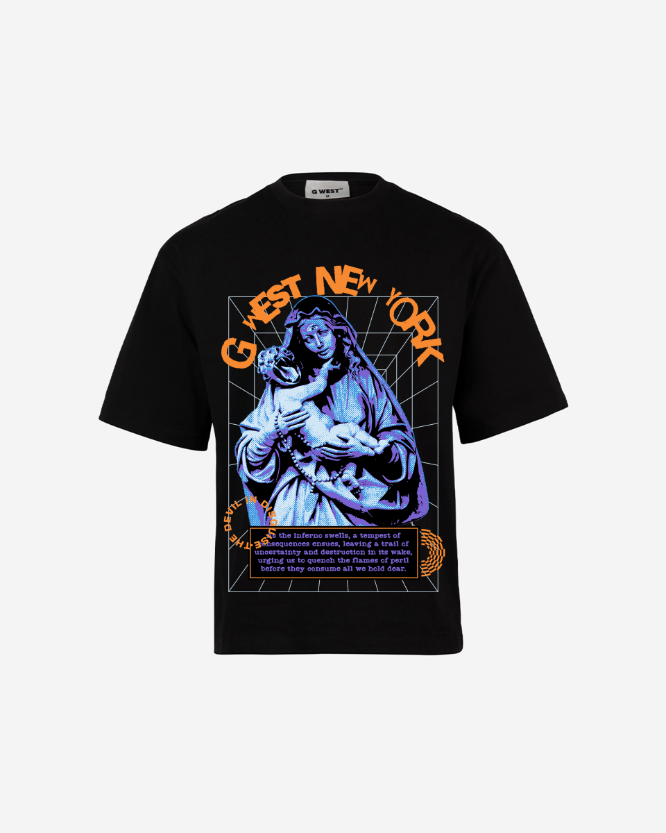 G - WEST NEW YORK OVERSIZED TEE GWROJMT35 - G West
