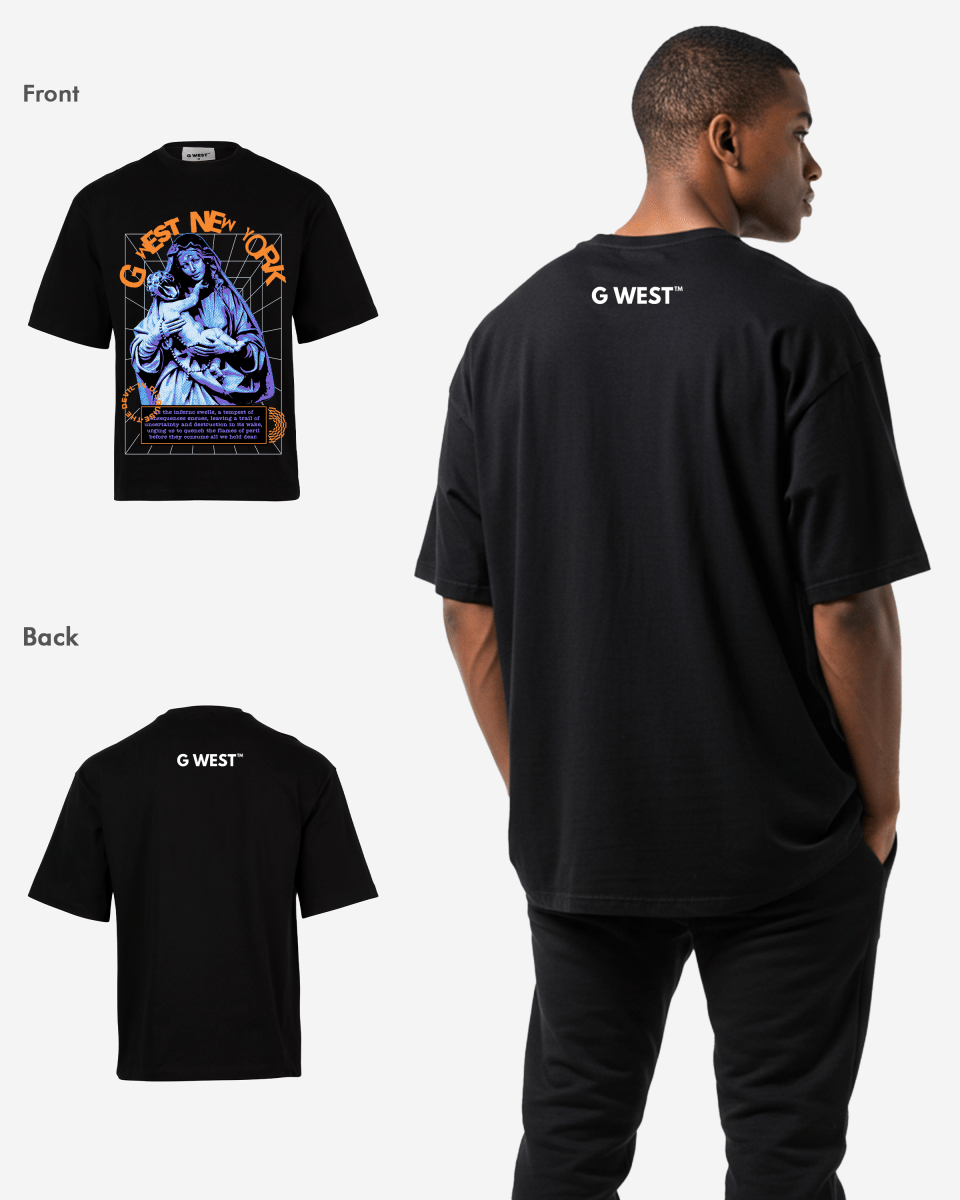 G - WEST NEW YORK OVERSIZED TEE GWROJMT35 - G West