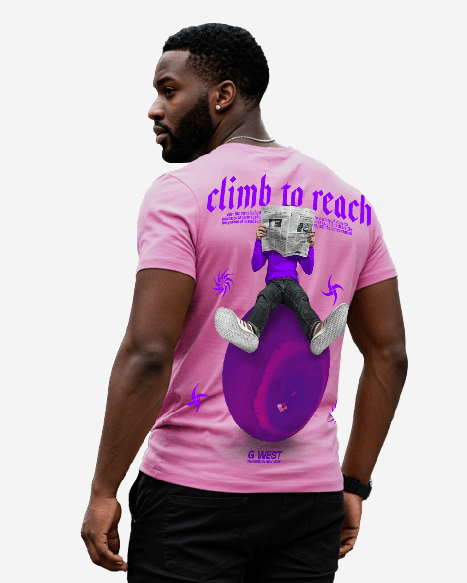 G West Mens Newspaper Tee