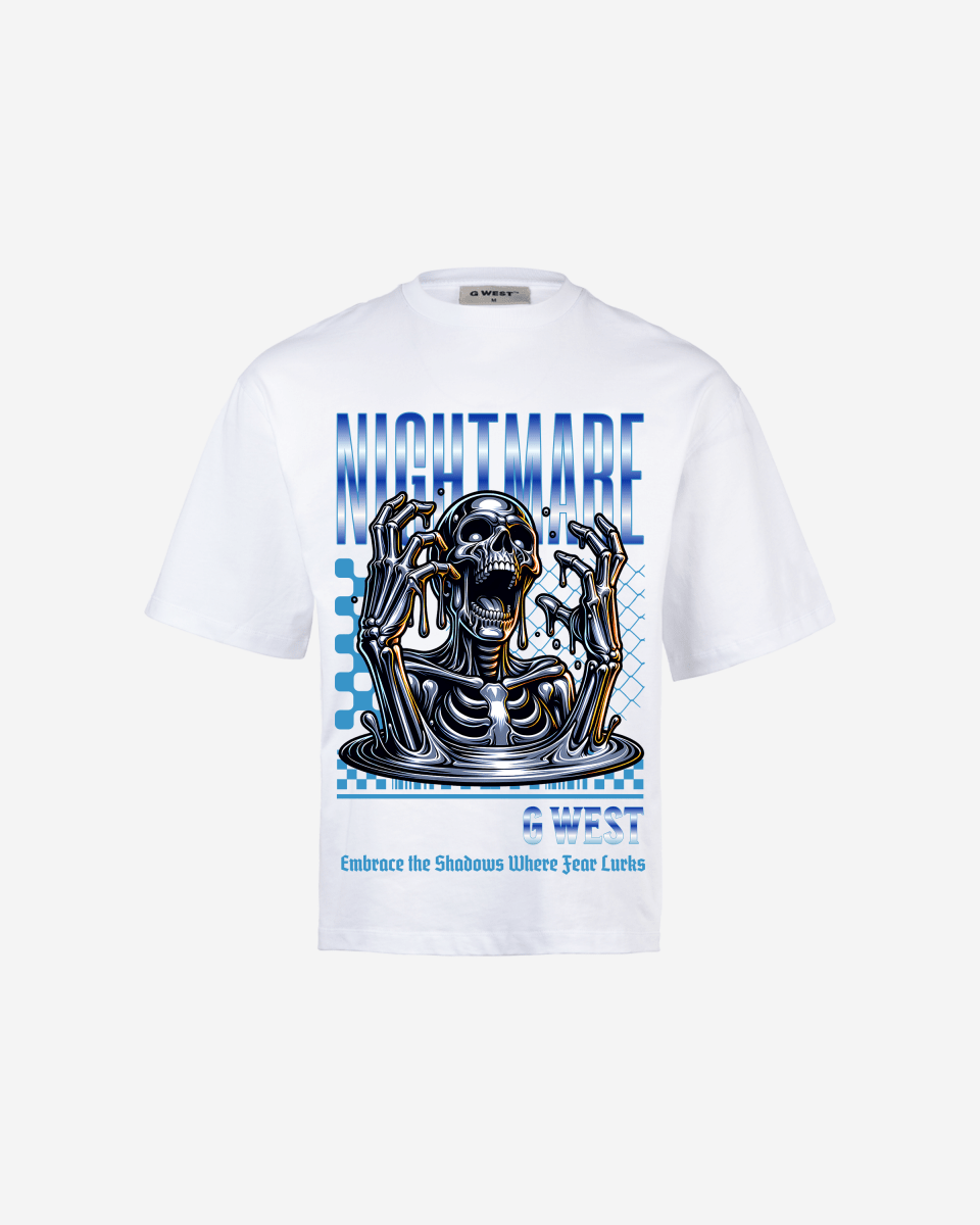 G - WEST NIGHMARE OVERSIZED TEE GWROJMT172 - G West